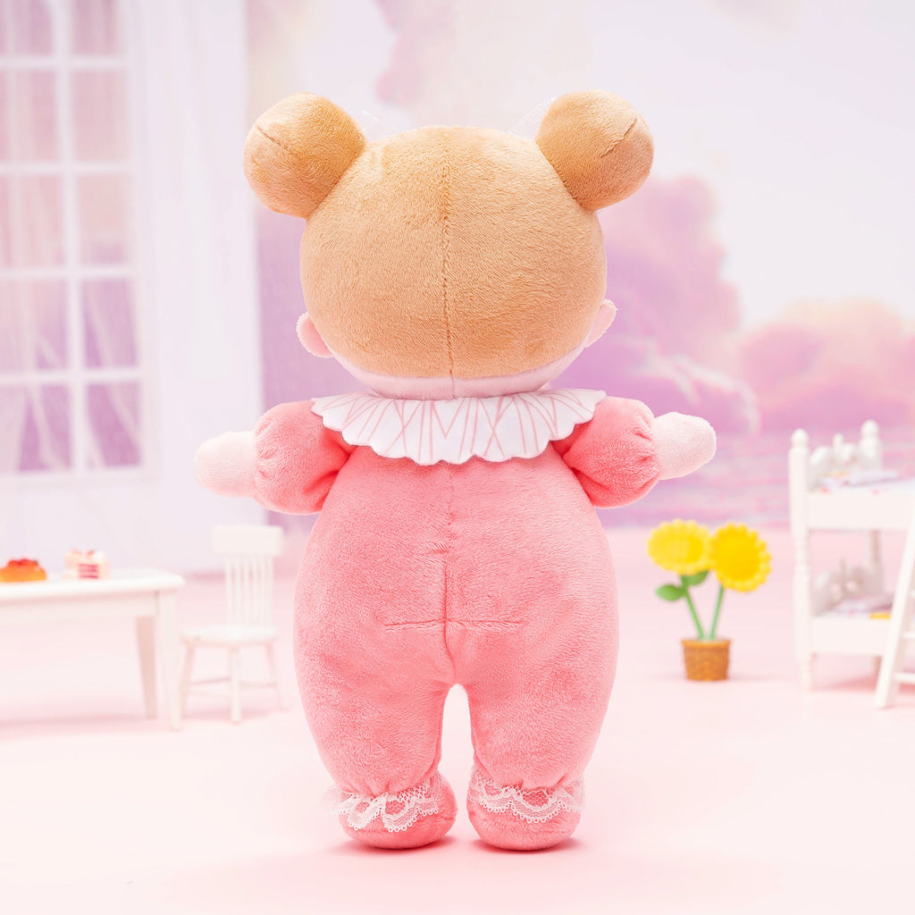 Personalized Pink Mini Plush Rag Baby Doll & Gift Set