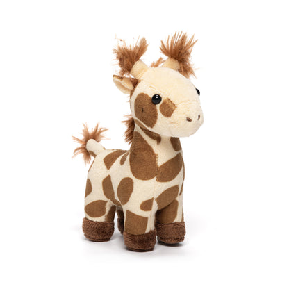 Giraffe Family Plush Toy Set With 4 Baby Giraffes