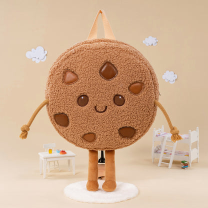 Personalized Cookie Plush Baby Backpack