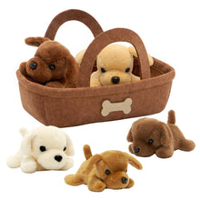 Load image into Gallery viewer, Golden Retriever Puppy Plush Toy Set
