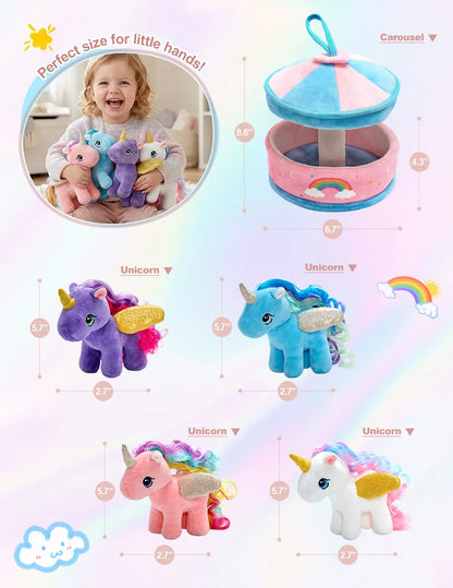 Personalized Plush Playset Sensory Toy Kit - 9 Themes