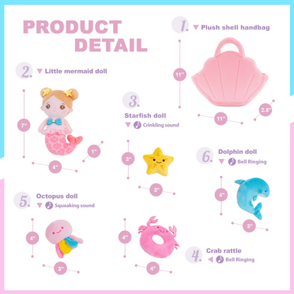 Personalized Abby Sweet Girl Plush Doll