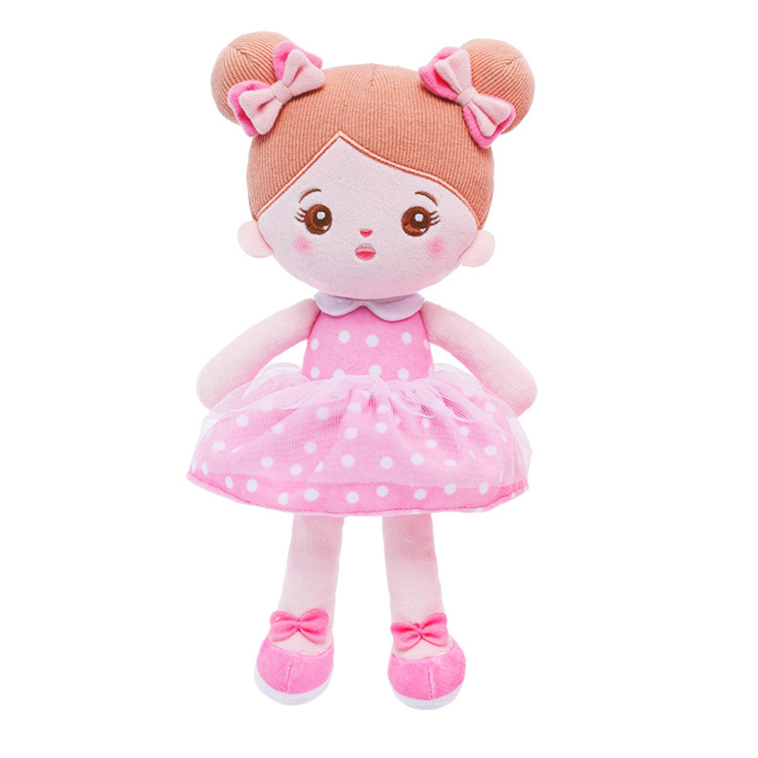 Personalized 13 Inch Girl Plush Doll
