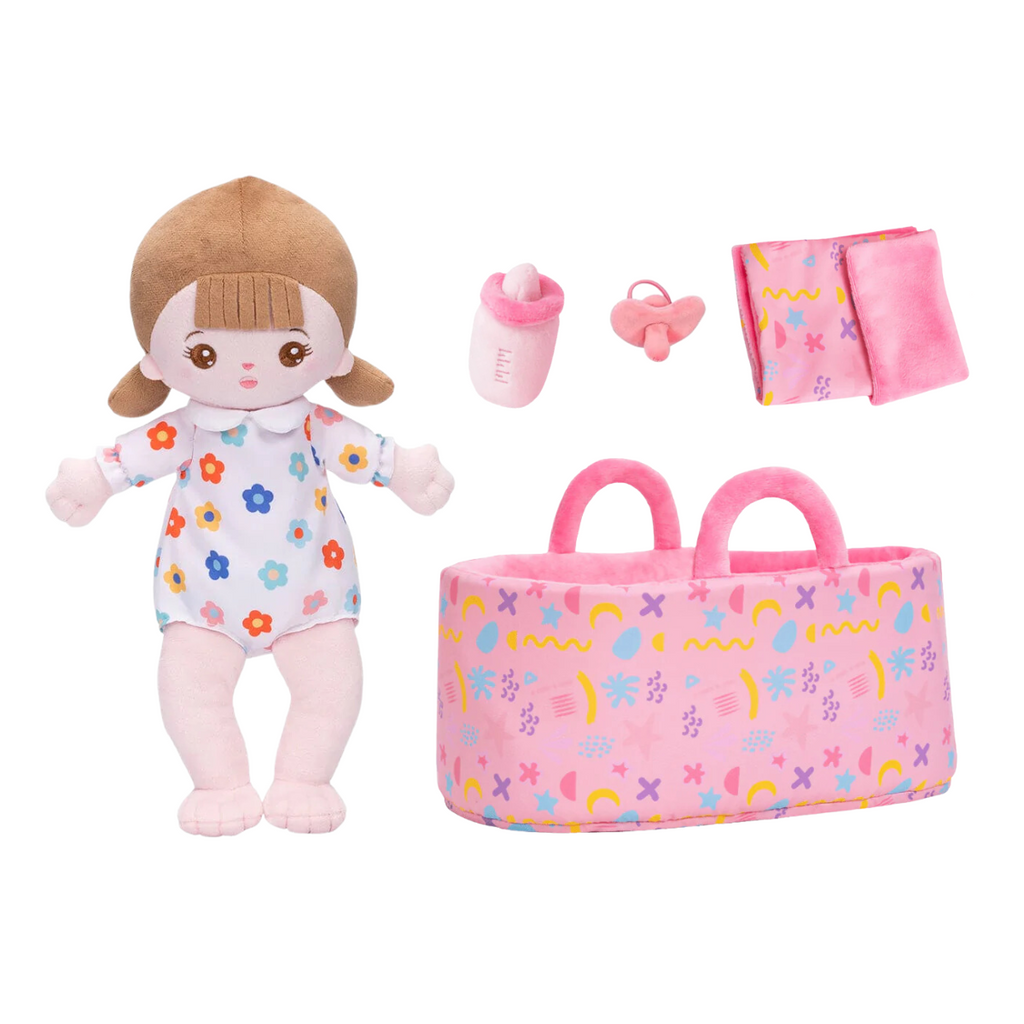 Personalized 13 Inch Plush Girl Doll