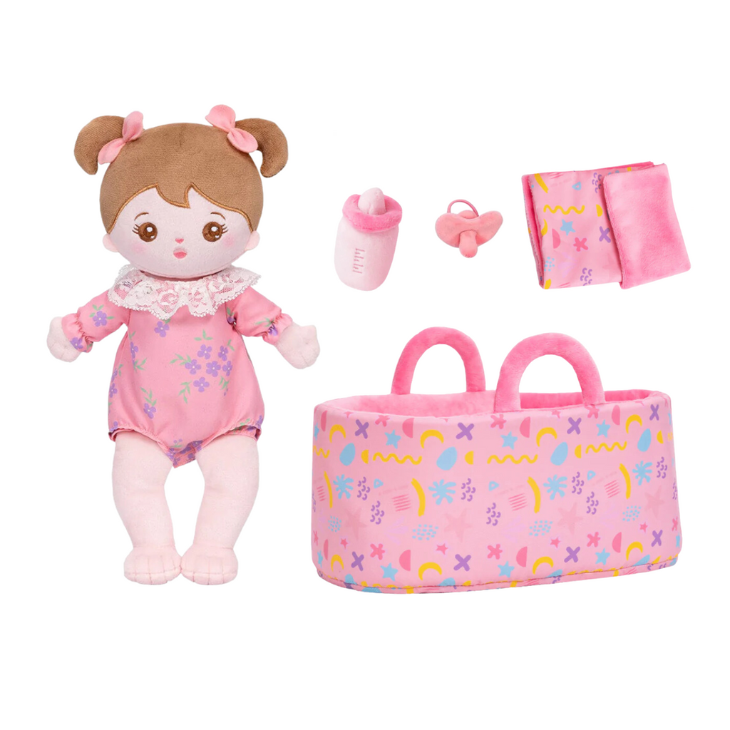 Personalized 13 Inch Plush Girl Doll