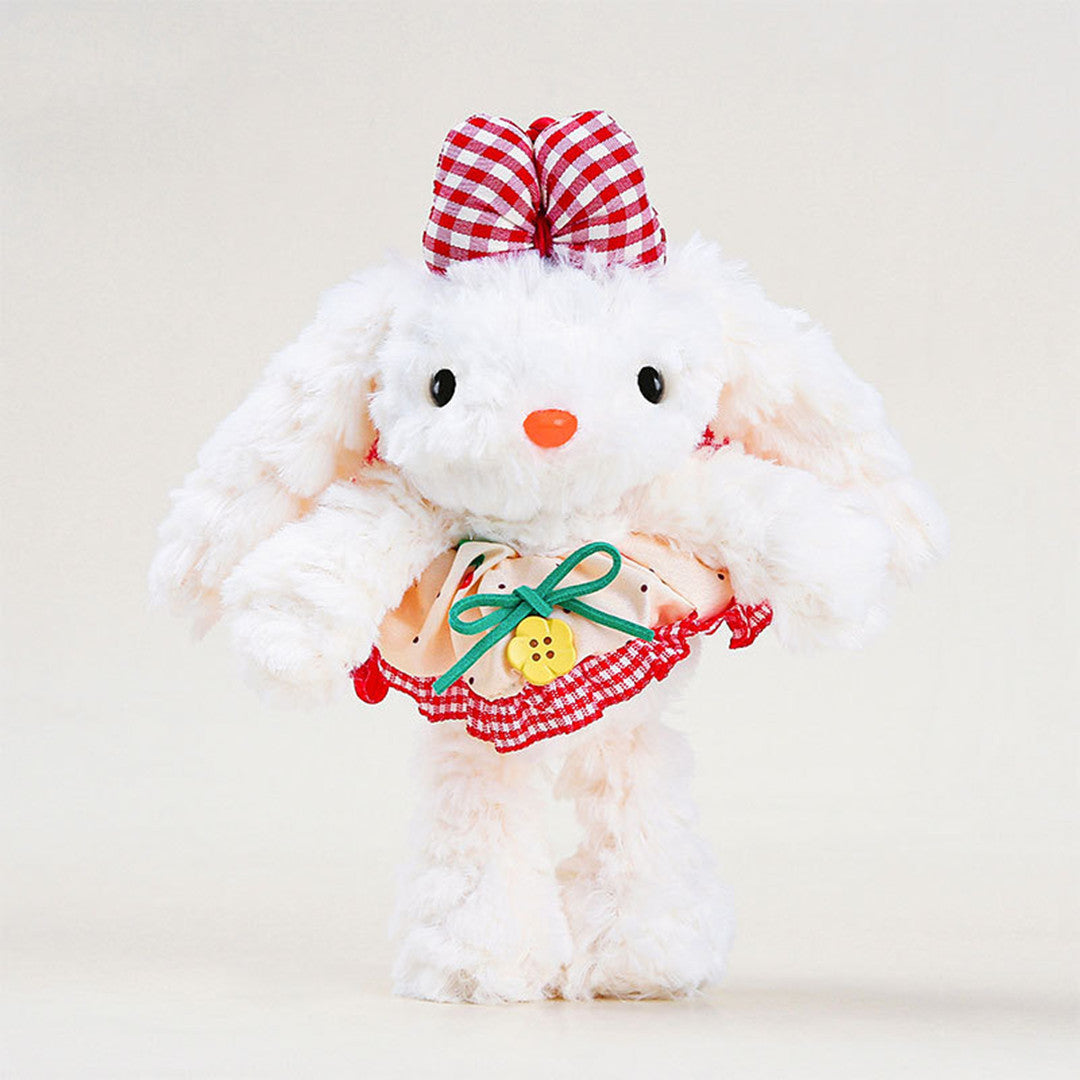 Set of 5 Dress-Up Bunny Buddies Keychain Dolls