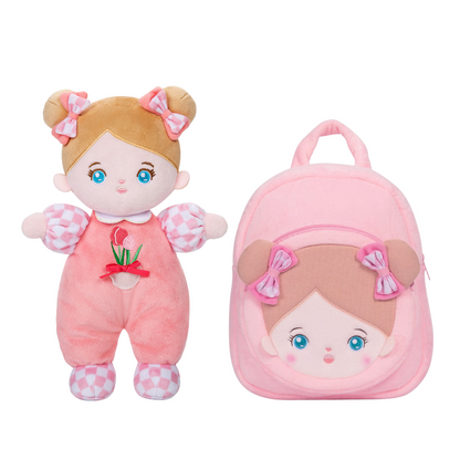 Soft Baby Doll and Backpack Gift Bundle