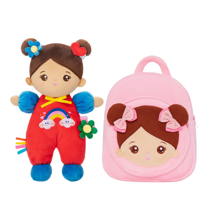 Soft Baby Doll and Backpack Gift Bundle