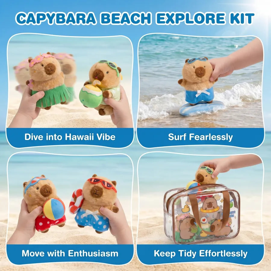 Personalized Plush Playset Sensory Toy Kit - 9 Themes