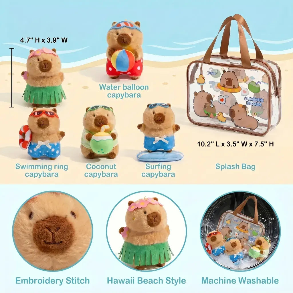 Personalized Plush Playset Sensory Toy Kit - 9 Themes