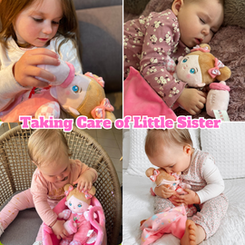 Personalized Plush Baby Doll 25 cm