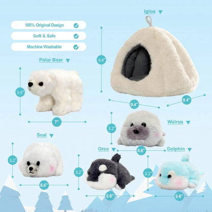 Personalized Plush Playset Sensory Toy Kit - 9 Themes