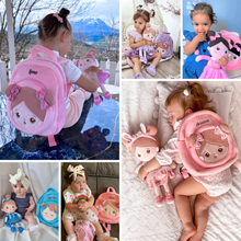 Load image into Gallery viewer, OUOZZZ Personalized Doll + Optional Backpack Bundle