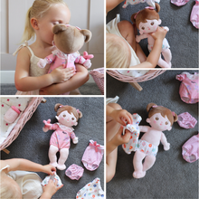 Load image into Gallery viewer, Personalized 13 Inch Plush Girl Doll