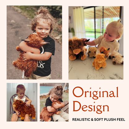 Plush Stuffed Animal Family Toy Set -  11 Themes