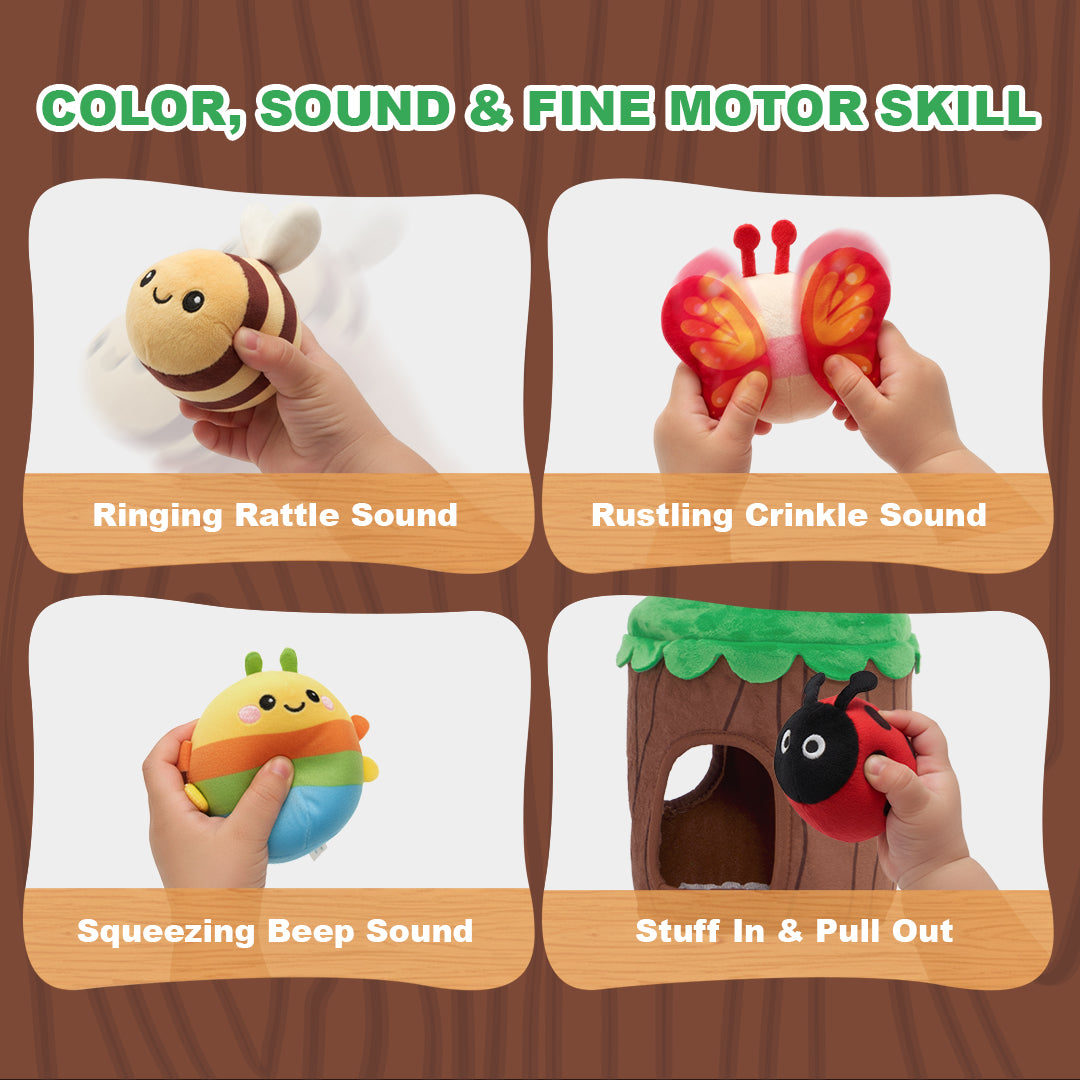 Personalized Plush Playset Sensory Toy Kit - 9 Themes