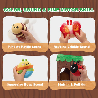 Personalized Plush Playset Sensory Toy Kit - 9 Themes