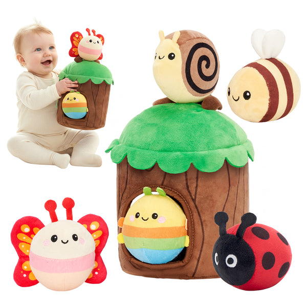 My First Treehouse Playset | Soft Sensory Toy for Babies 6M+