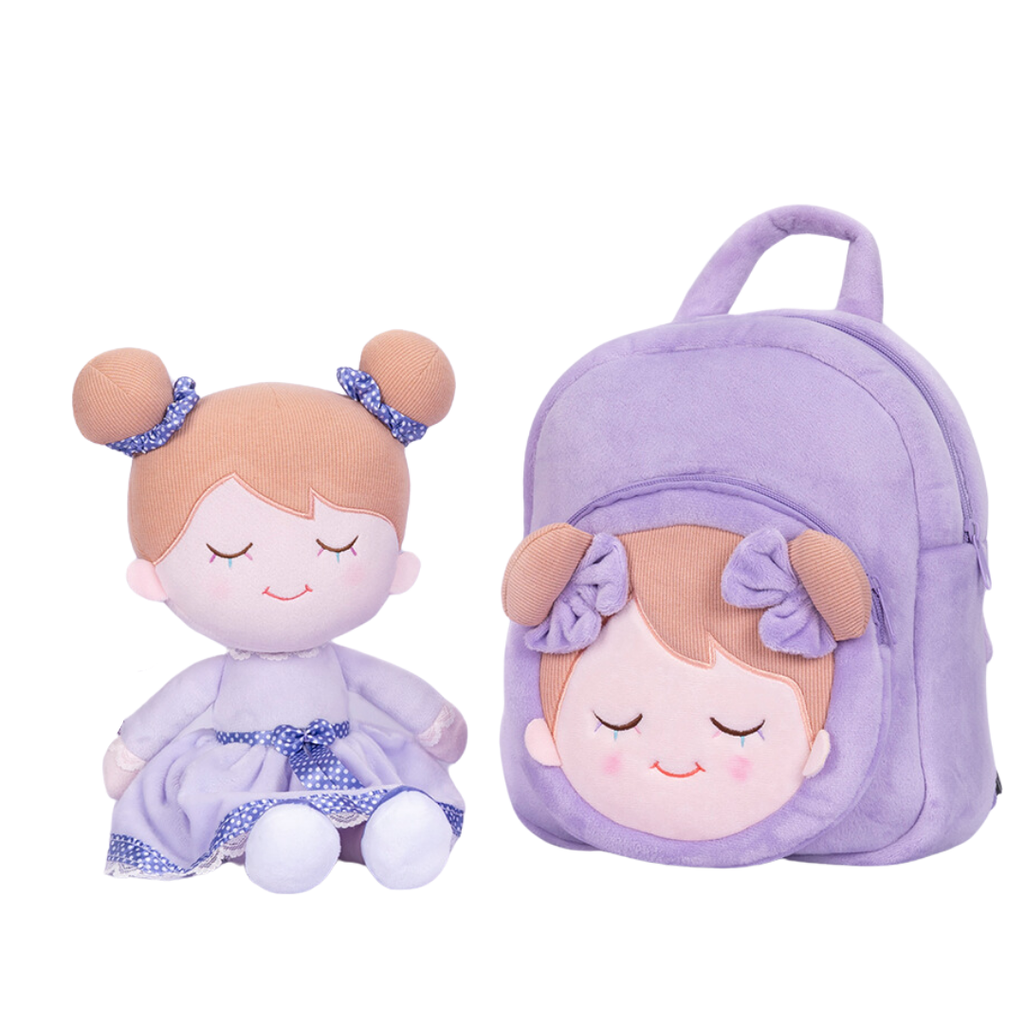 OUOZZZ Personalized Doll + Optional Backpack Bundle