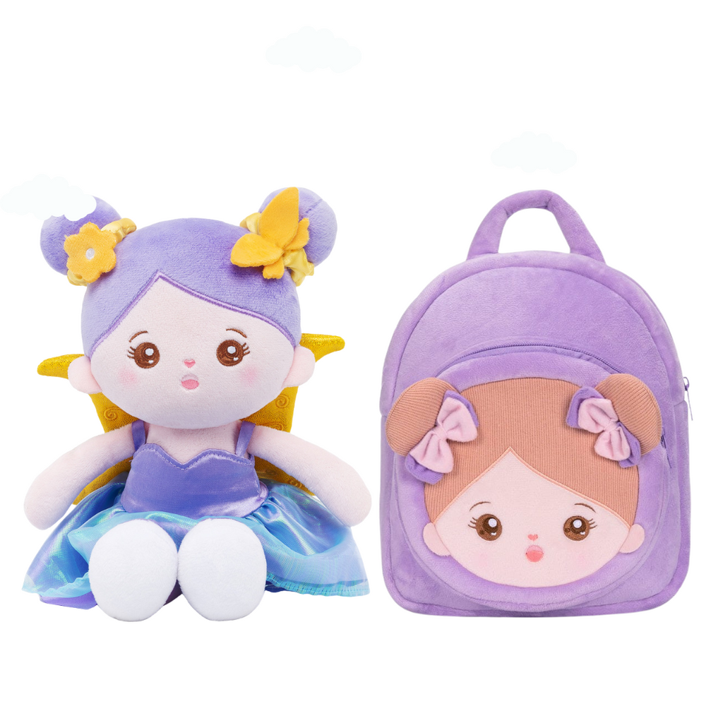 OUOZZZ Personalized Doll + Optional Backpack Bundle