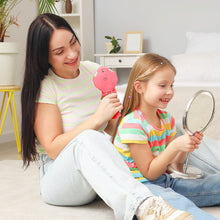 Load image into Gallery viewer, Rainbow Hair Plush Unicorn Mommy with 4 Babies Stuffed Animal Rapunzelcorn