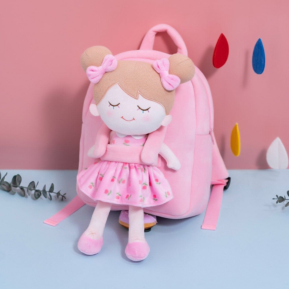 OUOZZZ Personalized Doll and Optional Accessories Combo 💓I - Pink / Doll + Bag B