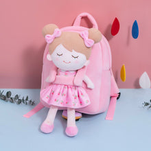 Load image into Gallery viewer, OUOZZZ Personalized Backpack and Optional Cute Plush Doll Bag B / With Doll