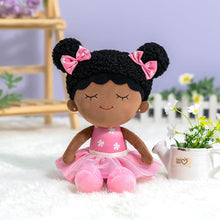 Load image into Gallery viewer, OUOZZZ Personalized Plush Rag Baby Girl Doll + Backpack Bundle -2 Skin Tones Dora - Pink / Only Doll