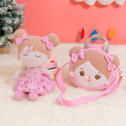 OUOZZZ Personalized Doll and Optional Accessories Combo 💓I - Pink / Doll + Bag A
