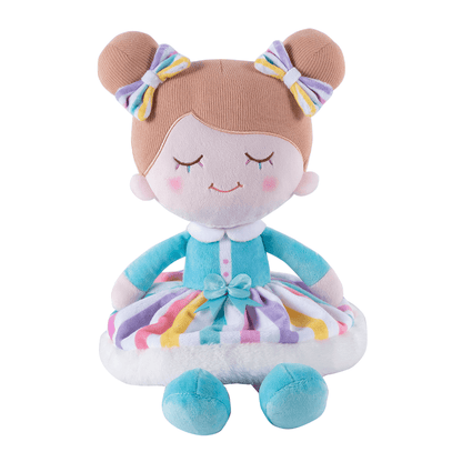 OUOZZZ Personalized Sunny Rainbow Plush Rag Baby Doll for Newborn Baby & Toddler