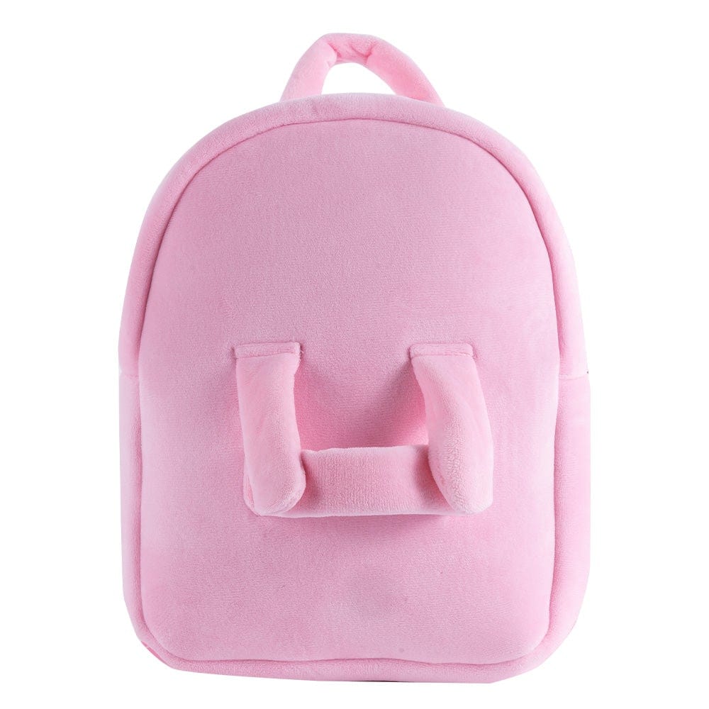 OUOZZZ Personalized Rainbow Doll and Bag Gift Set Iris Rainbow + Backpack