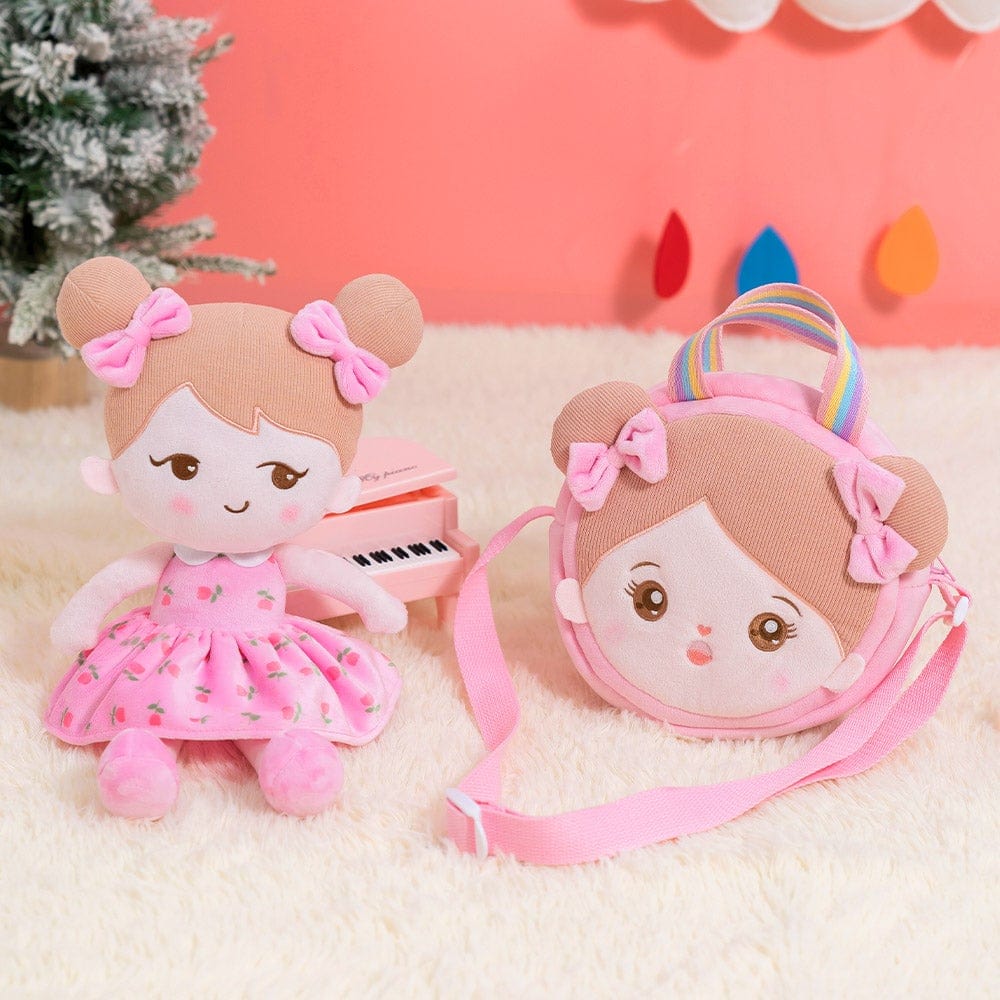 OUOZZZ Personalized Doll and Optional Accessories Combo ❣️B - Pink / Doll + Bag A