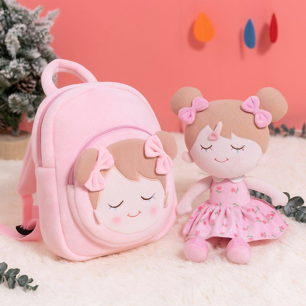 OUOZZZ Personalized Doll and Optional Accessories Combo 💓I - Pink / Doll + Bag I