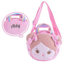 Load image into Gallery viewer, OUOZZZ Unique Mother&#39;s Day Gift Personalized Plush Doll Shoulder Bag / 15 inch