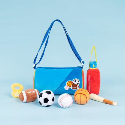 Personalized Plush Playset Sensory Toy Kit - 9 Themes