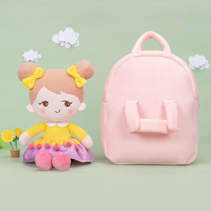 OUOZZZ Personalized Little Clown Baby Doll With Bag B