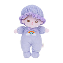 Load image into Gallery viewer, OUOZZZ Personalized Purple Mini Plush Rag Baby Doll