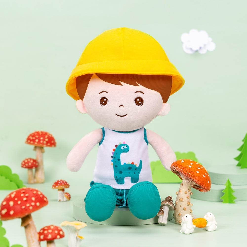 Personalizedoll Personalized Summer Boy Plush Baby Boy Doll Only Doll
