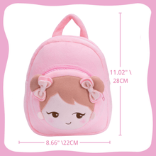 Load image into Gallery viewer, OUOZZZ Personalized Playful Girl Pink Backpack Only Backpack