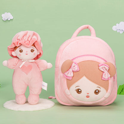 Personalized 10-inch Plush Doll + Backpack