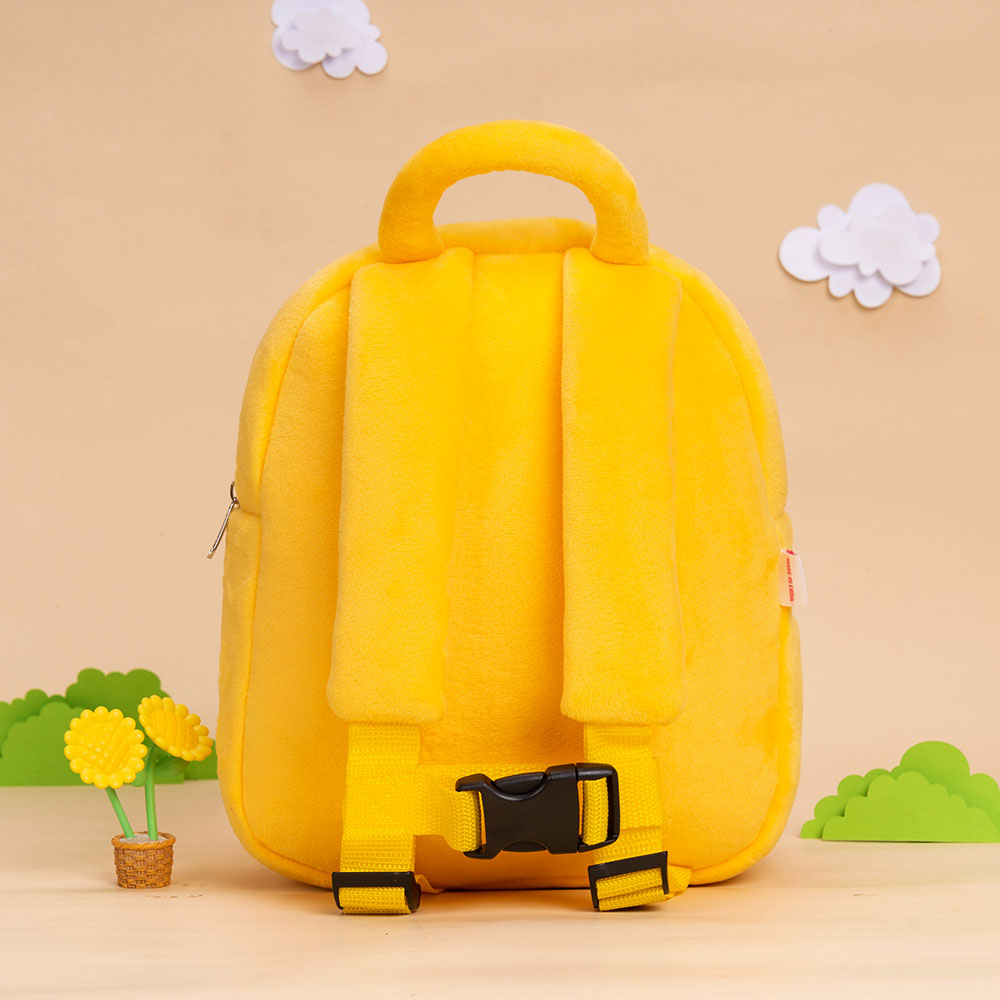 Personalized Yellow Backpack