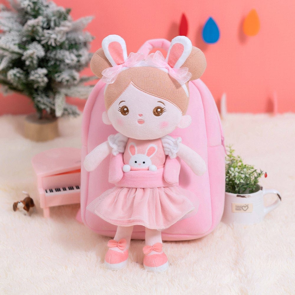 OUOZZZ Personalized Doll and Optional Accessories Combo 🐰A - Rabbit / Doll + Bag B