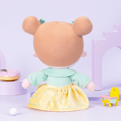 OUOZZZ Personalized Playful Light Green Doll
