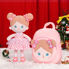 Load image into Gallery viewer, OUOZZZ Christmas Sale - Personalized Baby Doll + Backpack Combo Gift Set Blue Eyes Doll / Doll + Backpack