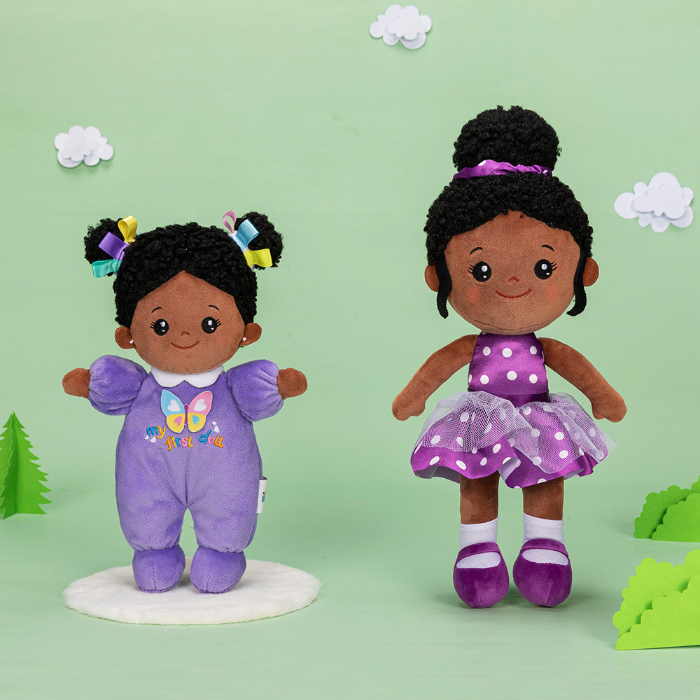 Personalized 10 Inch Plush Doll + Optional 15 Inch Doll or Backpack