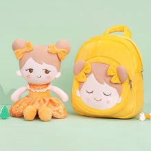 Load image into Gallery viewer, Personalized Girl Plush Doll For Newborn
