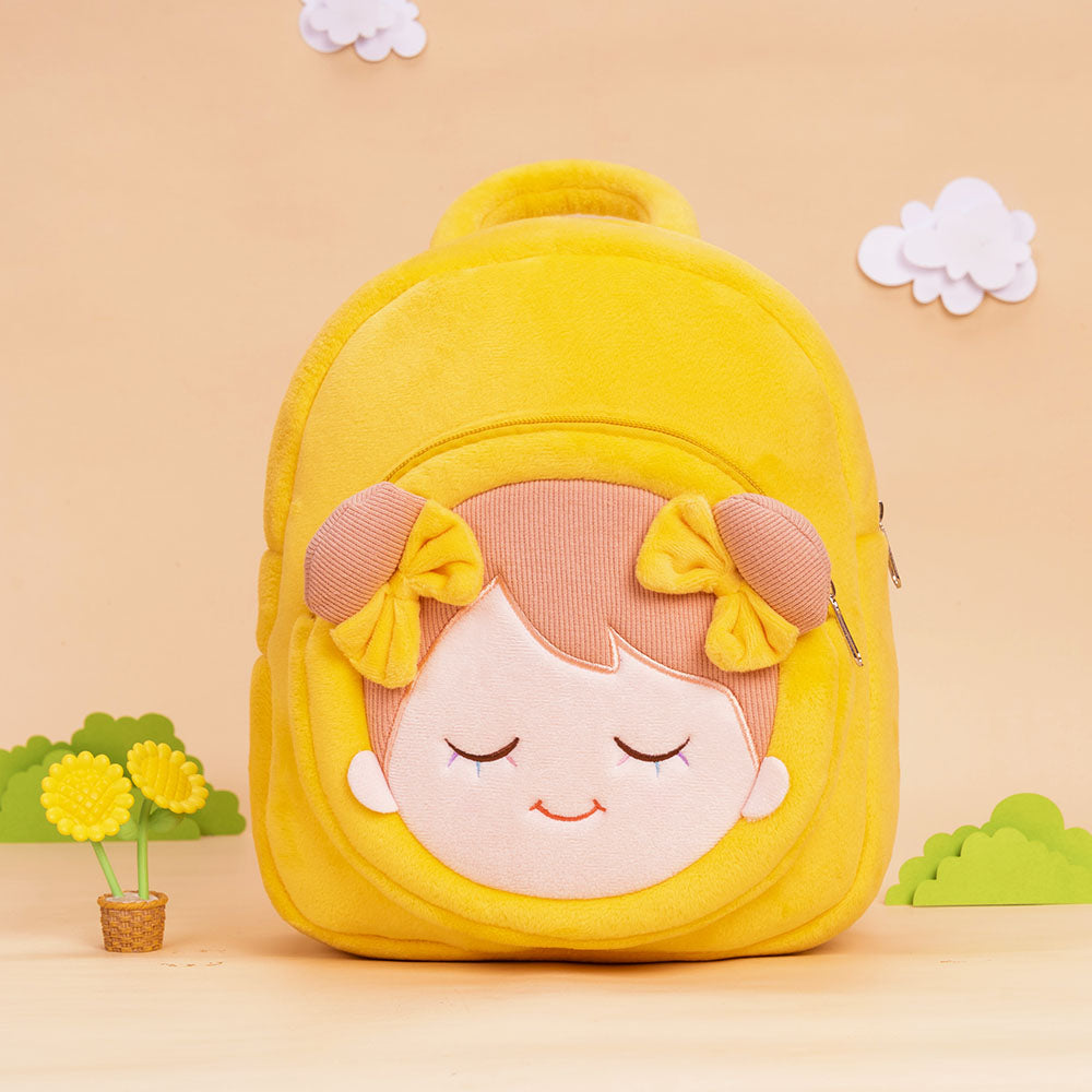 Personalized Yellow Backpack