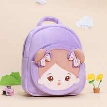 Load image into Gallery viewer, Personalized Sweet Girl Purple Backpack