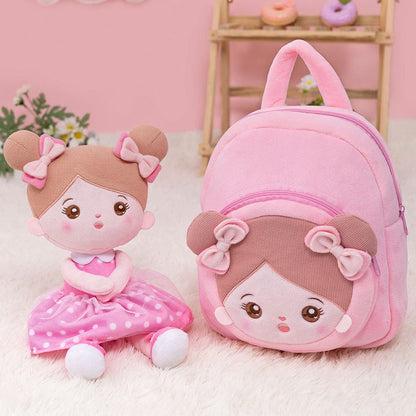 OUOZZZ Personalized Backpack and Optional Cute Plush Doll