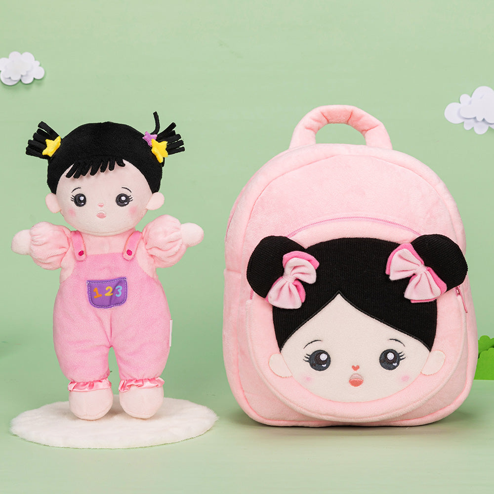 Personalized 10-inch Plush Doll + Backpack